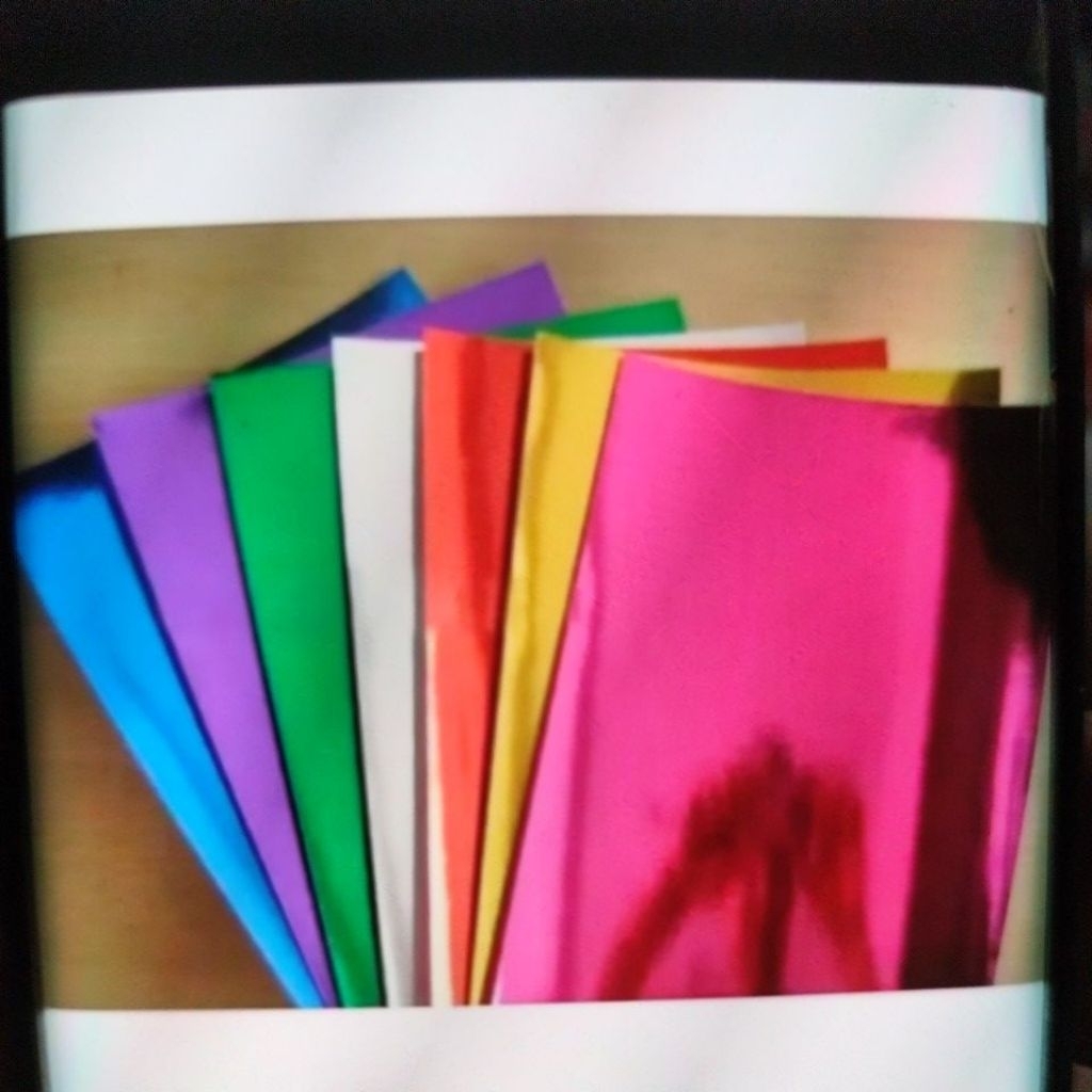 Jual kertas manila harga per pcs kertas metalik kertas timah harga per ...