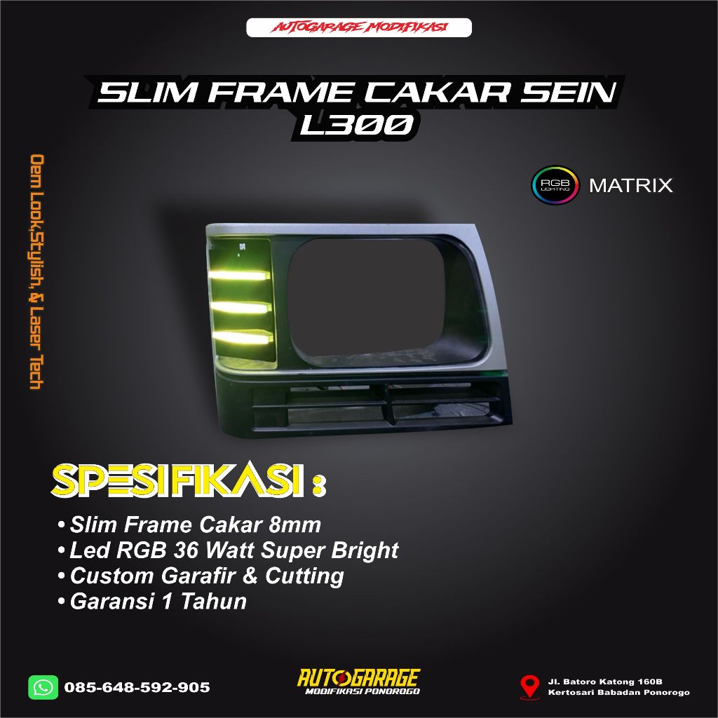 Jual Slimframe sein cakar L300 Full RGB | Shopee Indonesia