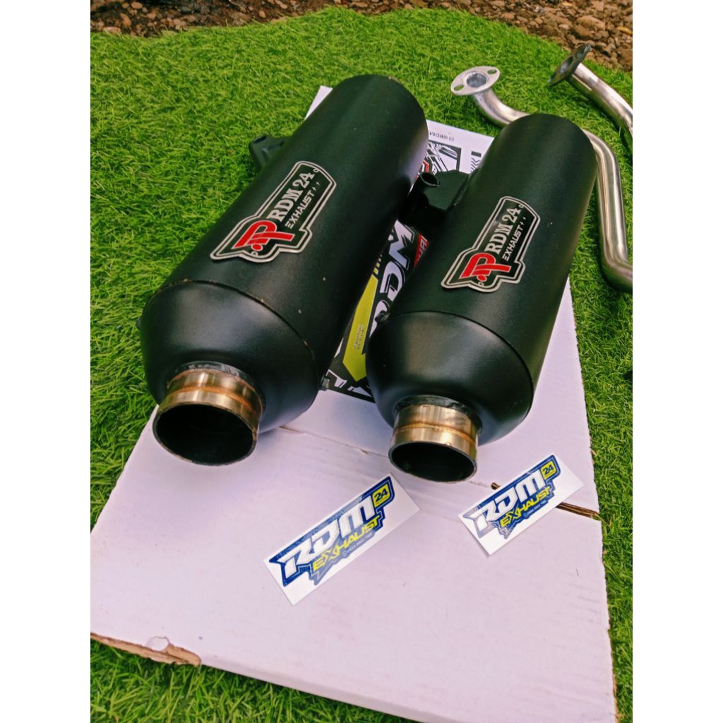 Jual RDM24EXHAUST Silent Killer Power Pipe Mio Sporty Mio Soulty Beat ...