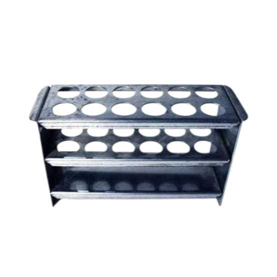Jual Rak Tabung Stainless 12 Lubang / Rak Lab / Rak Tabung Reaksi / Rak ...