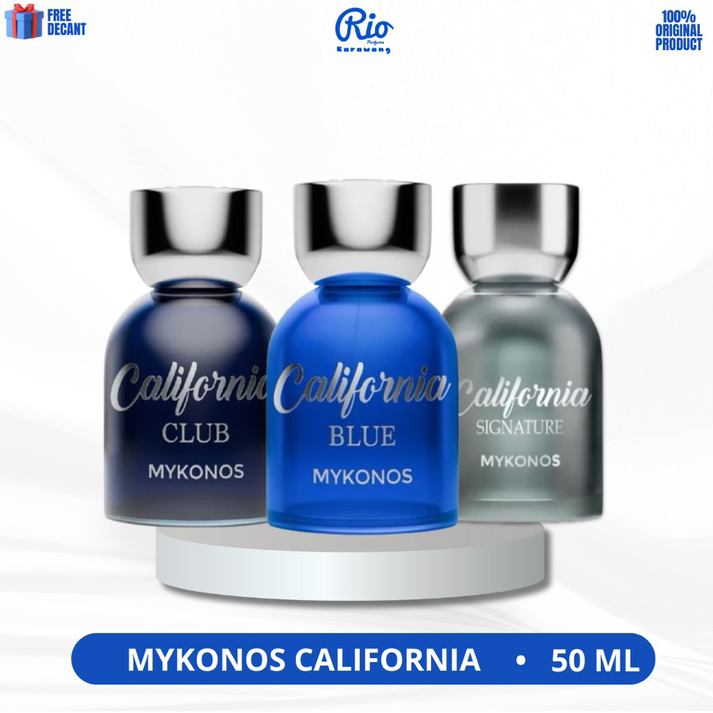 Jual MYKONOS - California | Signature / Blue / Club Extrait de parfum ...