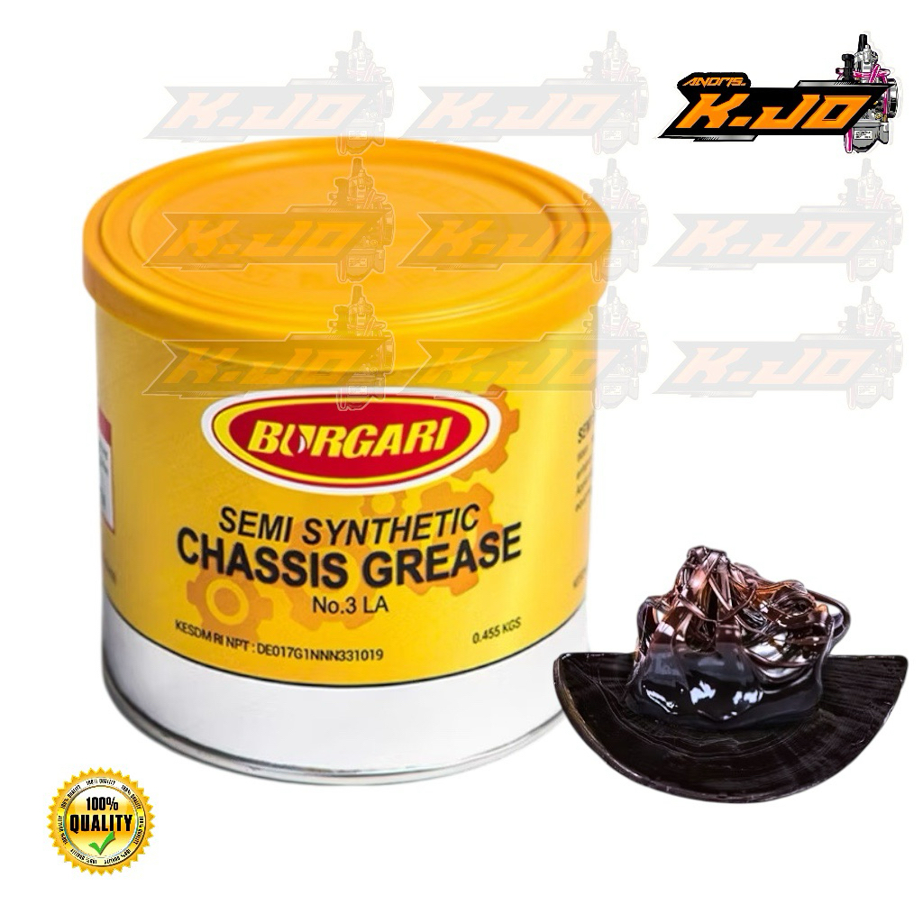 Jual BURGARI Semi Synthetic Chassis Grease Pelumas Gemuk Stempet ...