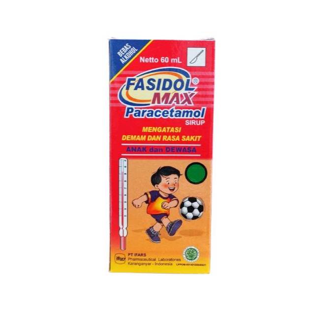 Jual Fasidol Max Syrup 60 ml Paracetamol 250 mg | Shopee Indonesia