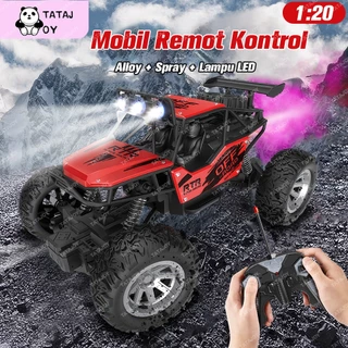 Tatajoy Mobil Remote Control Spray Mainan Remote Kontrol Offroad Mainan Mobil Remote RC Rock Alloy Climbing Car RC Remote Control Mobil Rock Climber