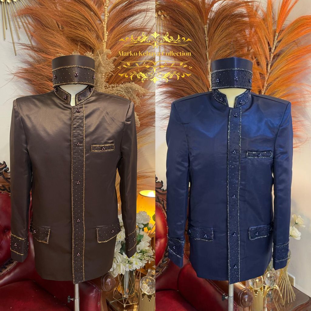 Jual Beskap bapak pengantin mahogany | Beskap bapak besan hajat ...