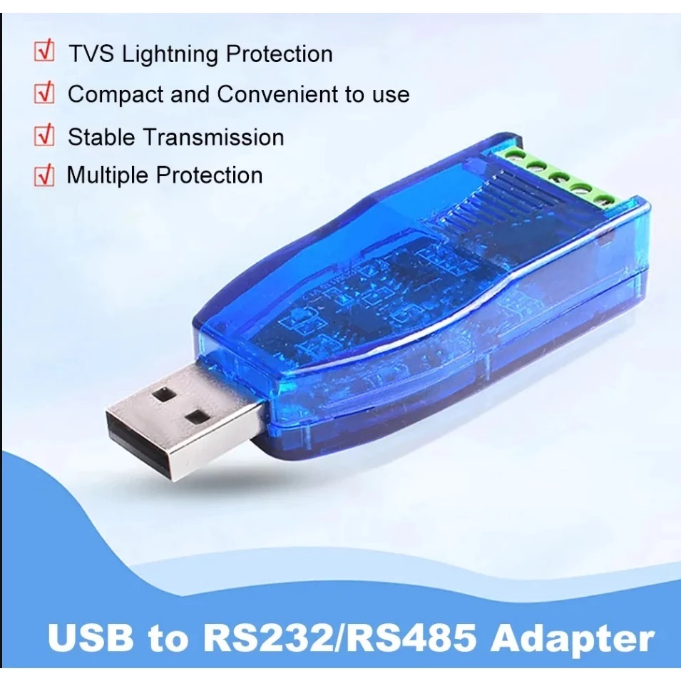 Jual USB to RS485 RS-485 Communication High Speed Serial UART Converter ...