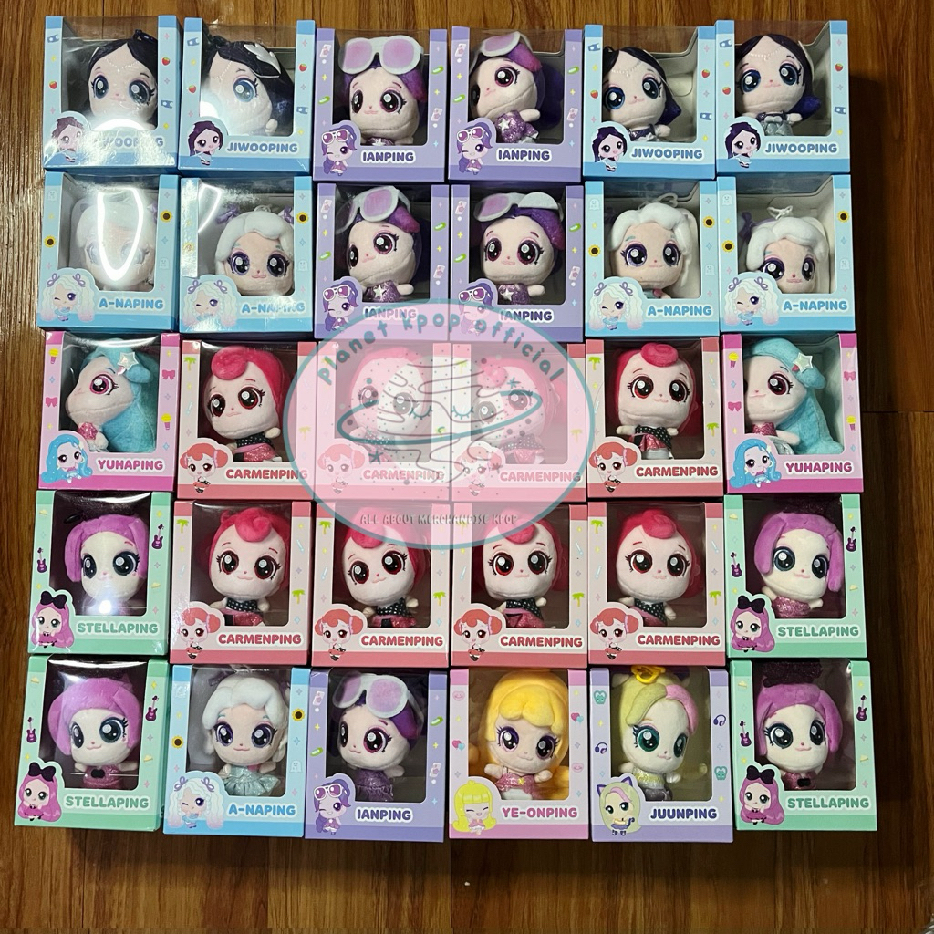 Jual ready official doll hearts2hearts x teenieping merch carmen jiwoo ...
