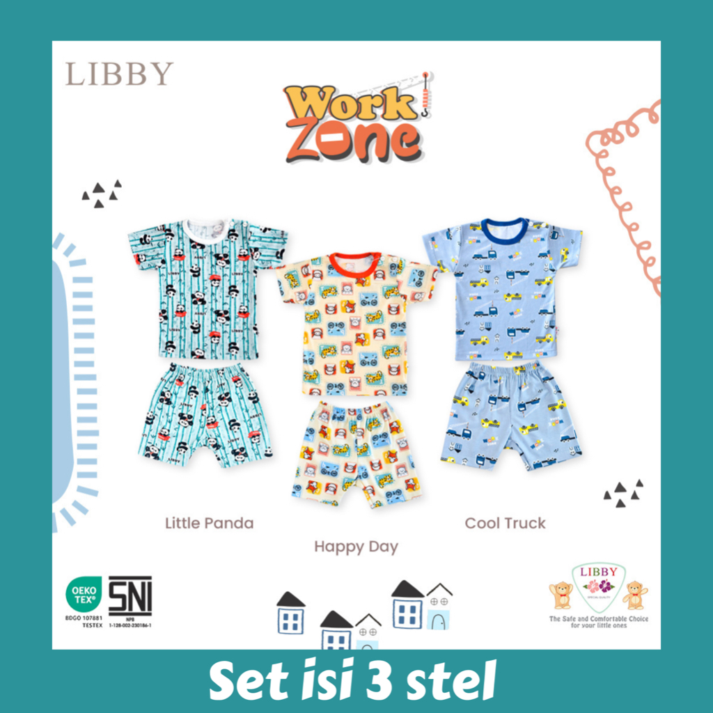 Jual Libby Work Zone/Forest Mingle/Playtime Stories/Zany Treetops/Hazel ...