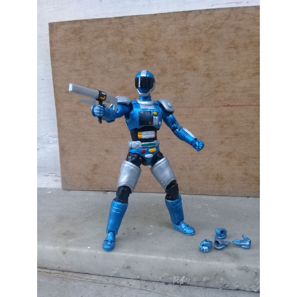 Jual custom shf jiban action figure # metal Hero Kamen rider super ...