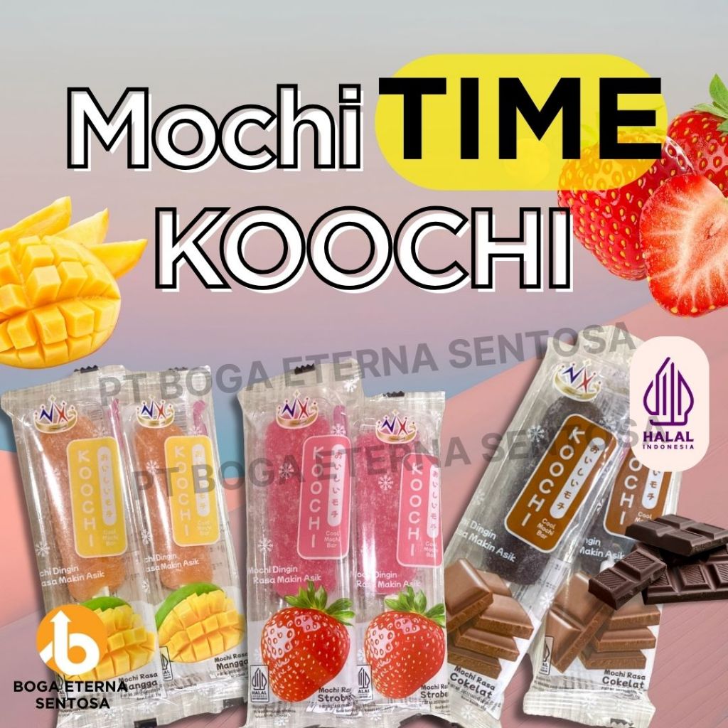 Jual KOOCHI MOCHI LEMBUT STICK 33gr 6 PCS FREE 1 PCS RASA COKLAT ...