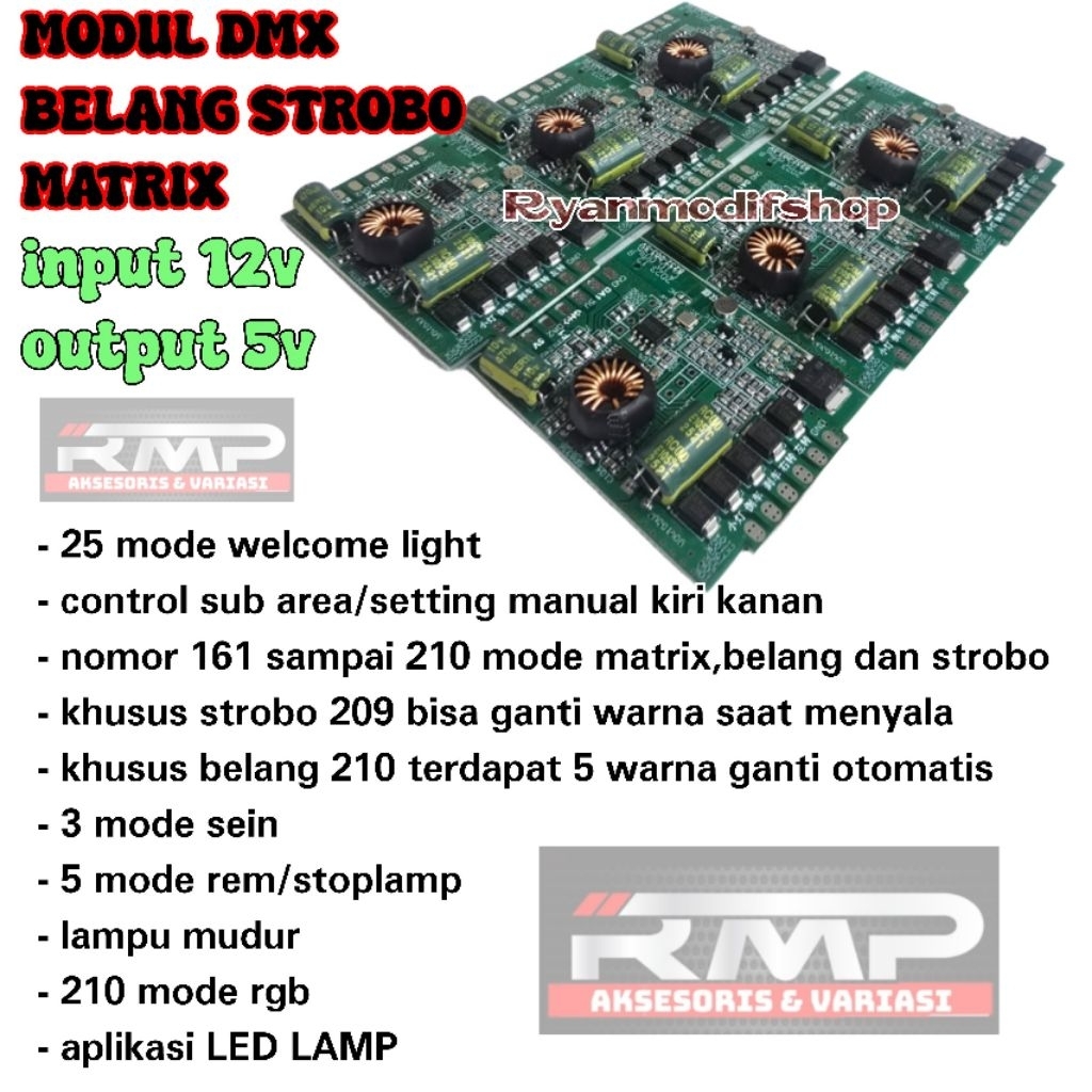 Jual modul dmx belang seterobo matrix new terbaru rgb aplikasi led lamp ...