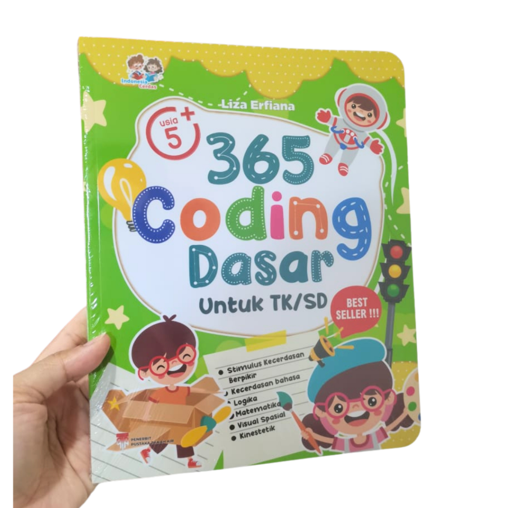 Jual Pustaka Tanah Air 365 Coding Dasar untuk SD TK | Shopee Indonesia
