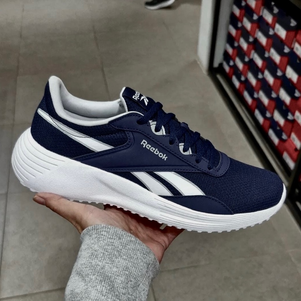 Jual (BEST SELLER) Sepatu Reebok Pria Lite 4 Running Shoes 100204973 ...