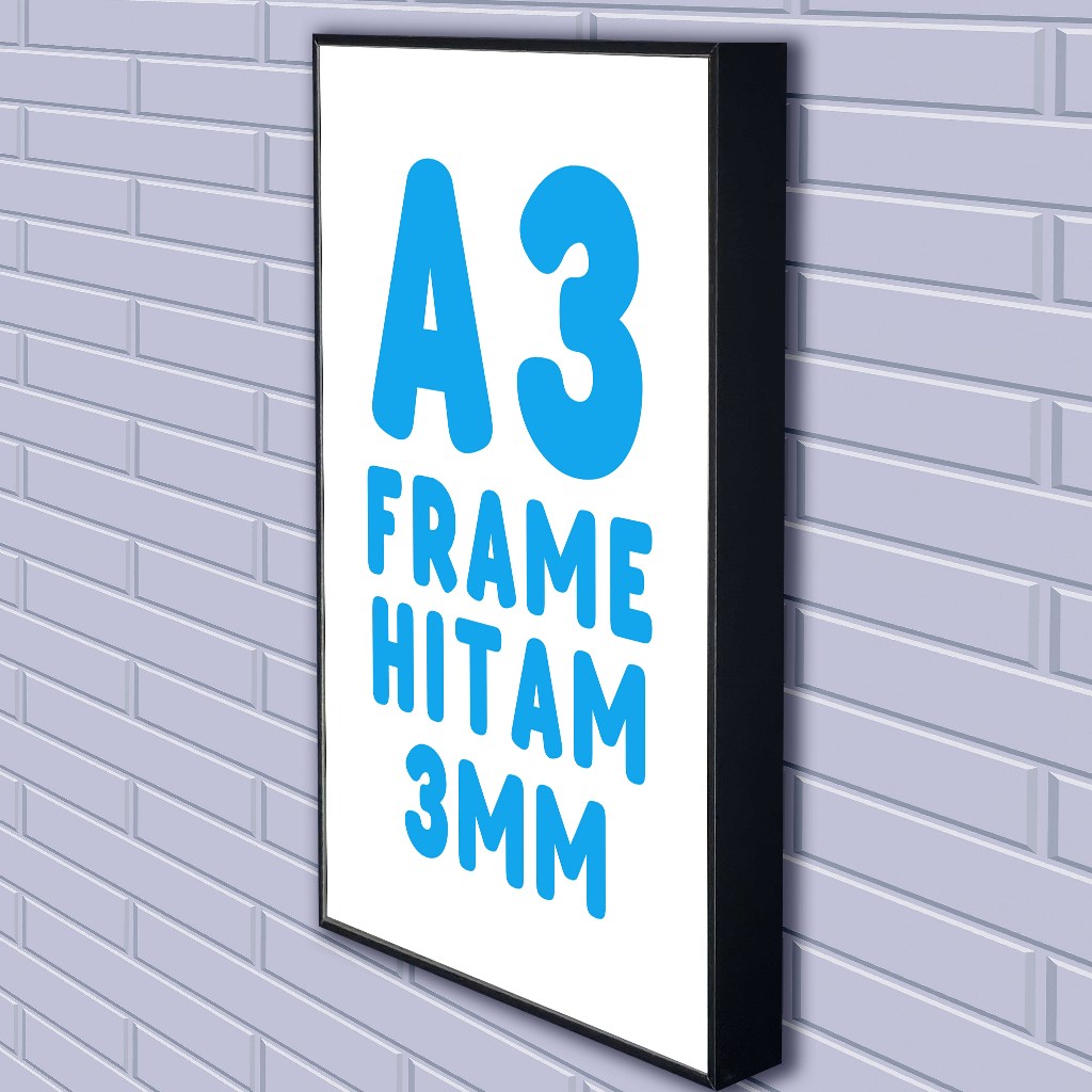Jual [ PALKAY ] Poster Frame Custom foto aestetic gambar fiber pvc ...