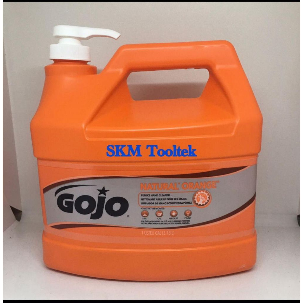 Jual Gojo Hand Cleaner Natural Orange Pumice (3,78L) | Shopee Indonesia