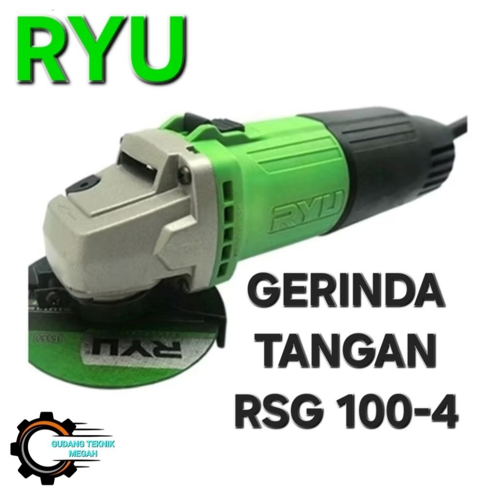 Jual RYU Mesin Gerinda Tangan/Angle Grinder 4