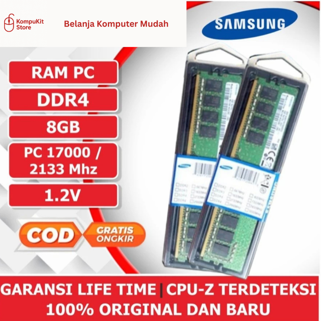 Jual RAM PC Desktop Memory Komputer DDR4 8GB / Ram 8gb Ddr4 | Shopee ...