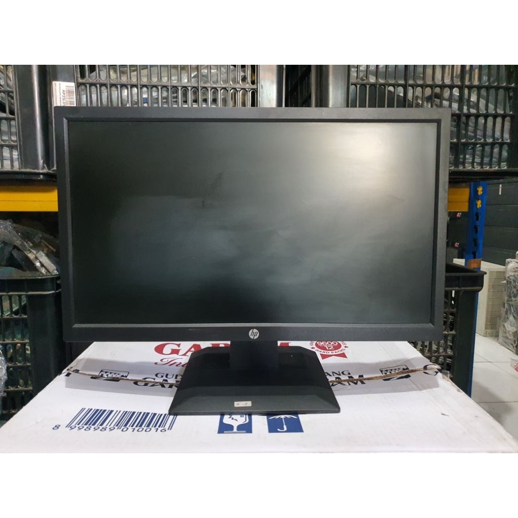 Jual MONITOR PC MEREK HP 20" (HDMI & VGA) NORMAL | Shopee Indonesia