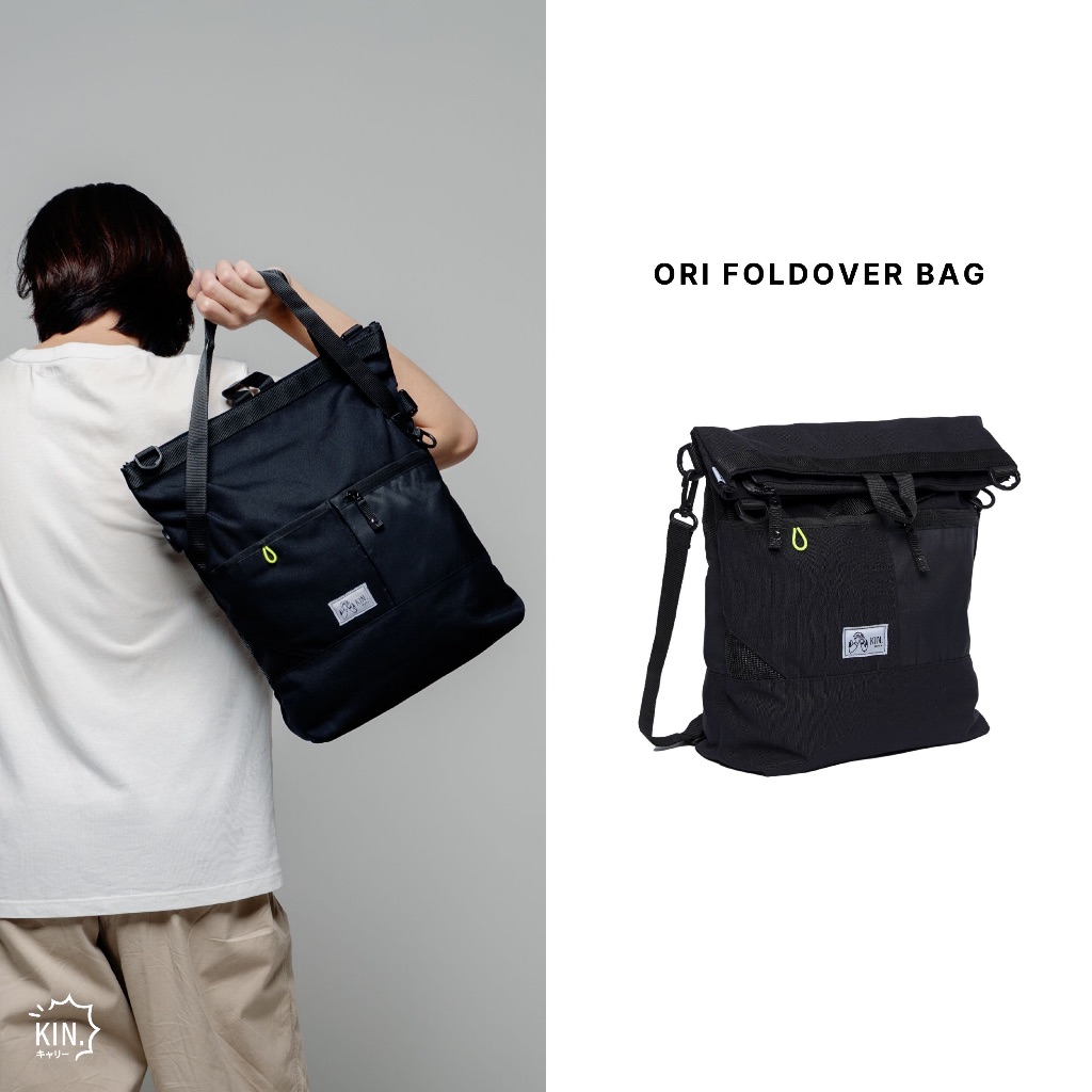 Jual Kin Carry - Ori Foldover (Black) | Shopee Indonesia