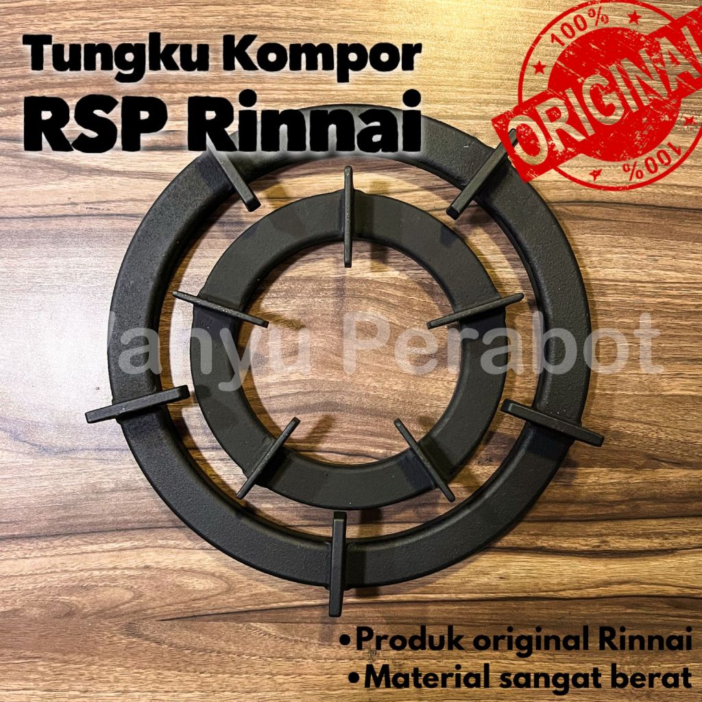 Jual Dudukan Tatakan Tungku Kompor Gas Rinnai Api Besar RI 2 RSP RI 4 ...