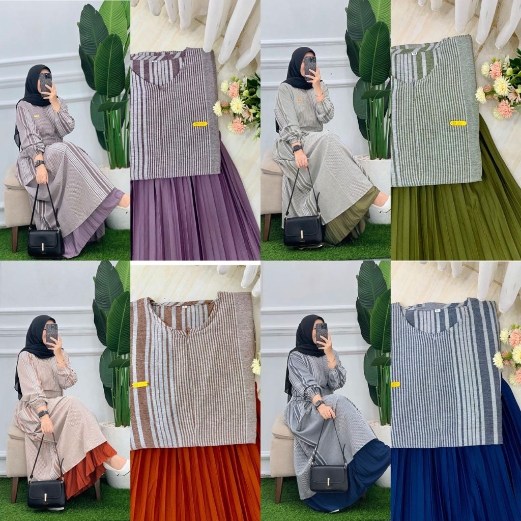 Jual New Setelan Rok Prisket HARUKA | Shopee Indonesia