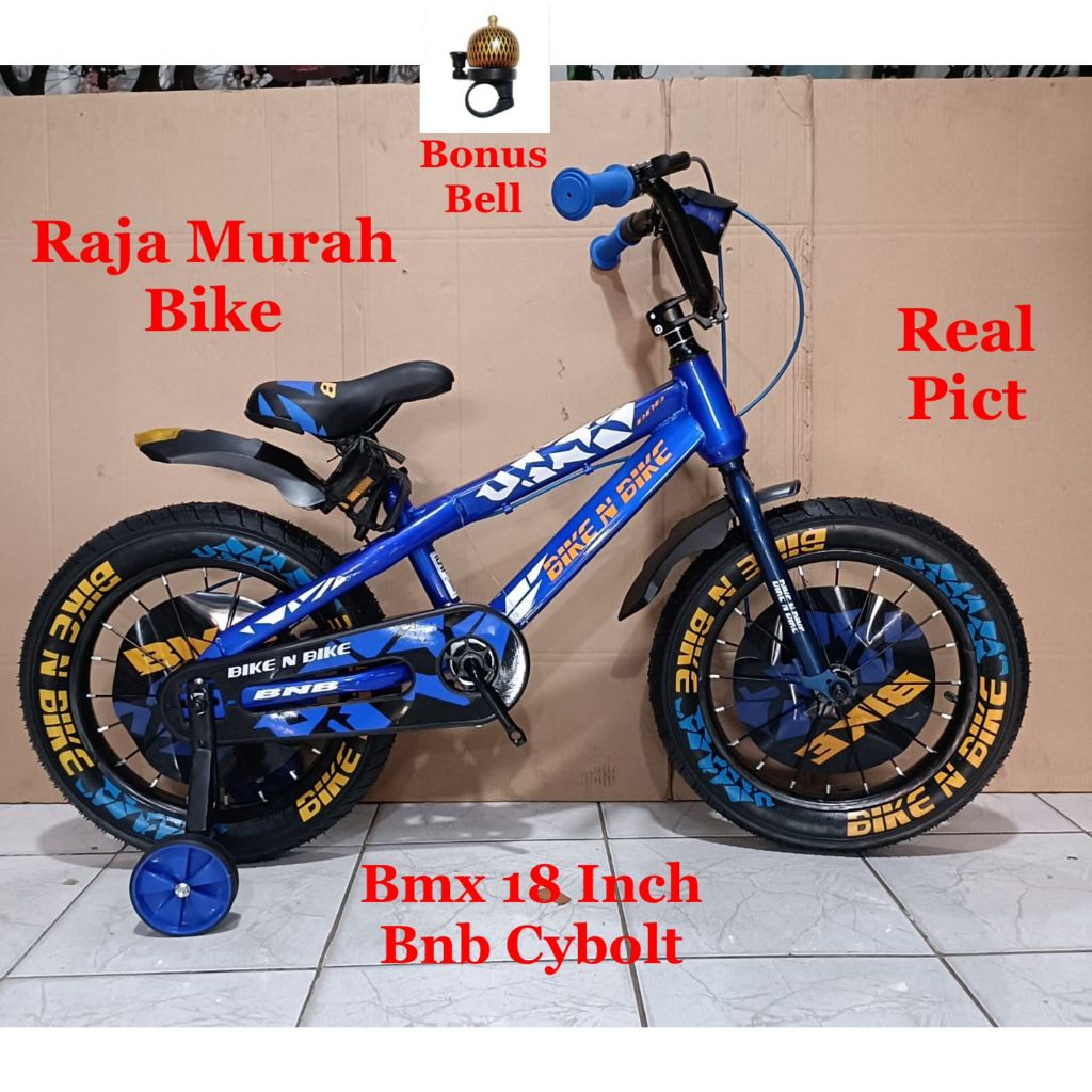 Jual Sepeda Anak Laki Laki Bmx 18 Inch Bnb Cyber Cybolt Sepeda Anak ...