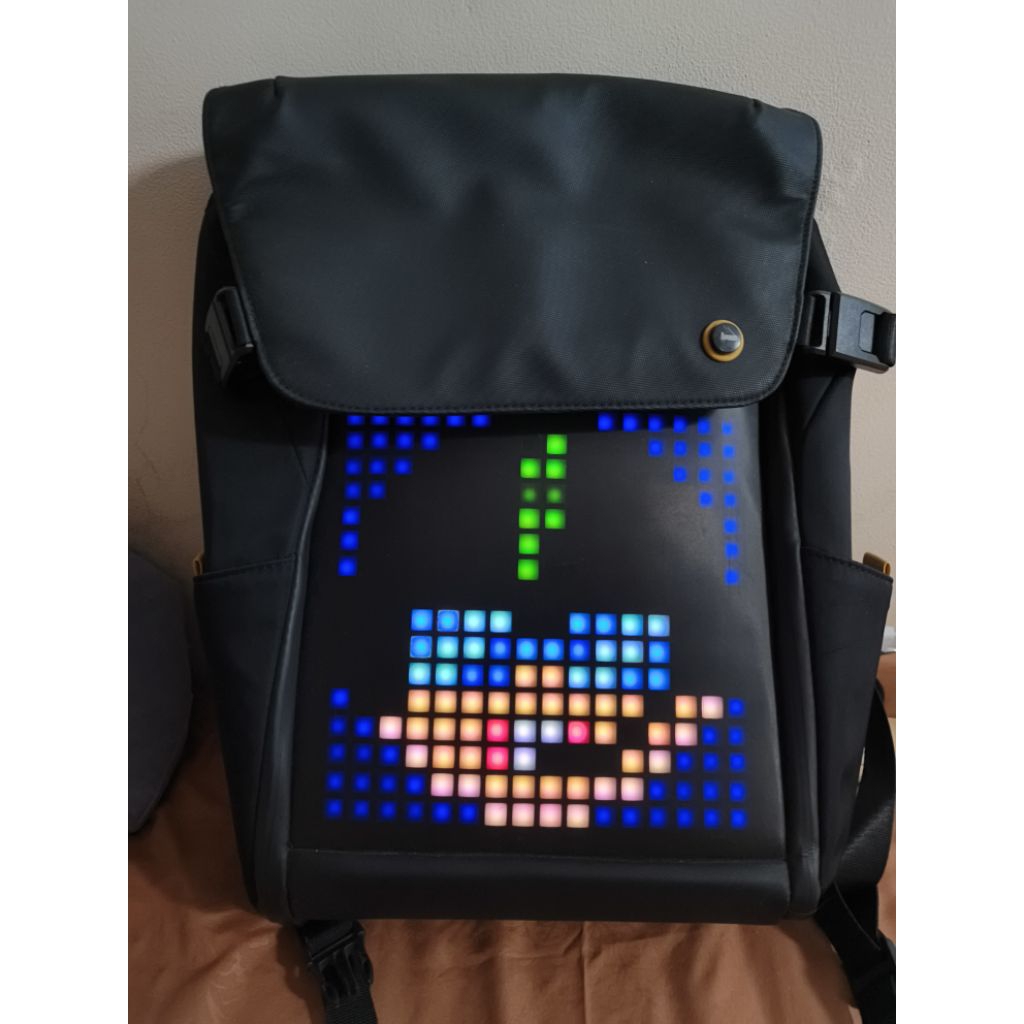 Jual Tas Backpack Ransel Divoom Backpack M RGB bonus powerbank 10000mah ...