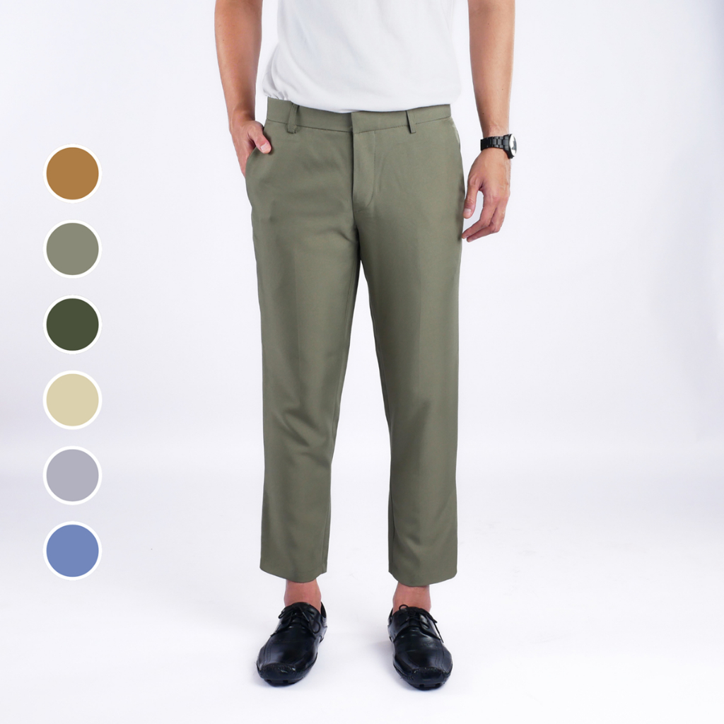 Jual Mubeng - Celana Ankle Slimfit Series | Shopee Indonesia