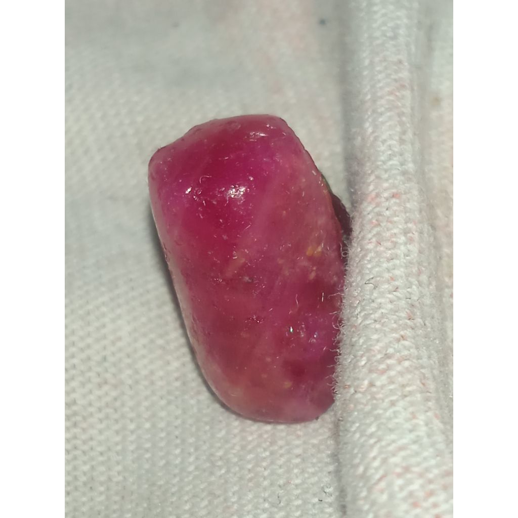 Jual batu burmese Ruby Windusara mentah biji delima natural | Shopee ...