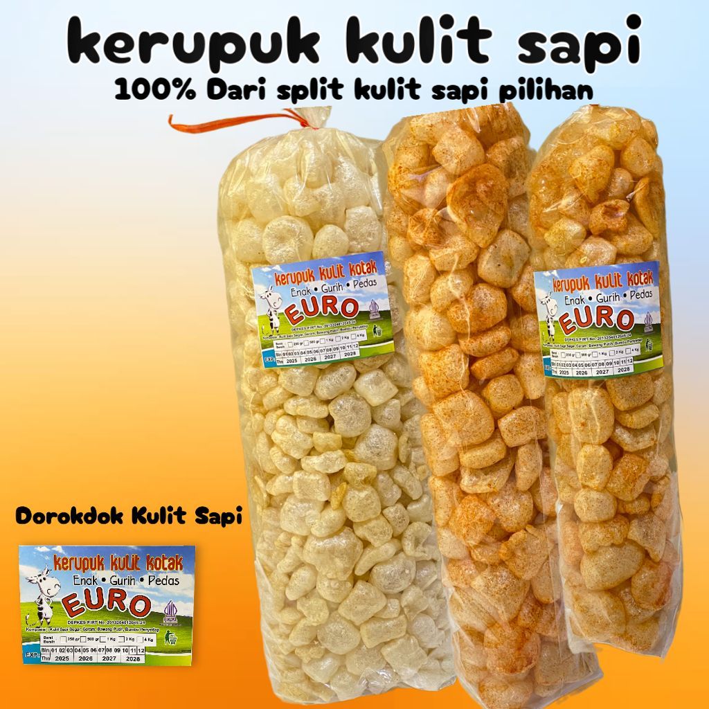 Jual Kerupuk Kulit Sapi Terlengkap & Harga Terbaru Juli 2026 | Shopee ...