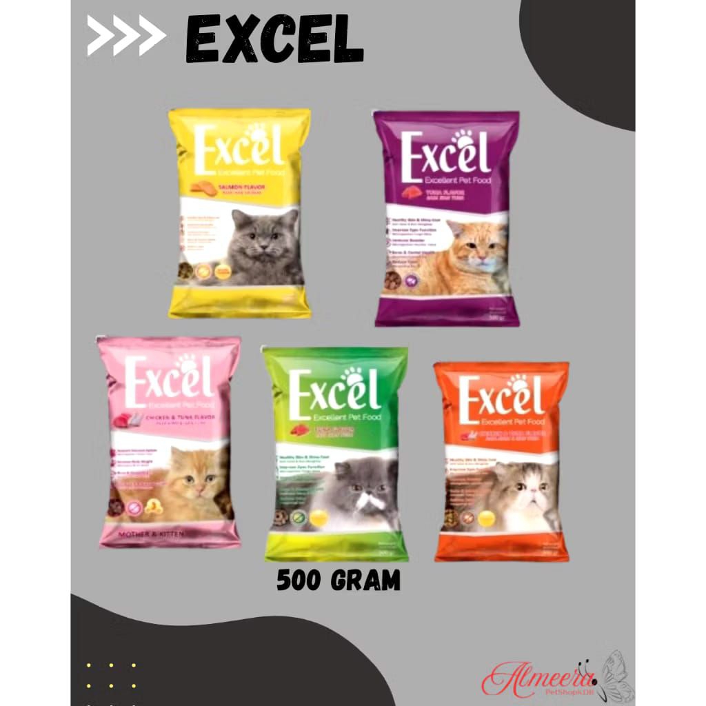 Jual Excel Mother And Kitten Makanan Kucing 500GR - Fresh Pack Adult ...