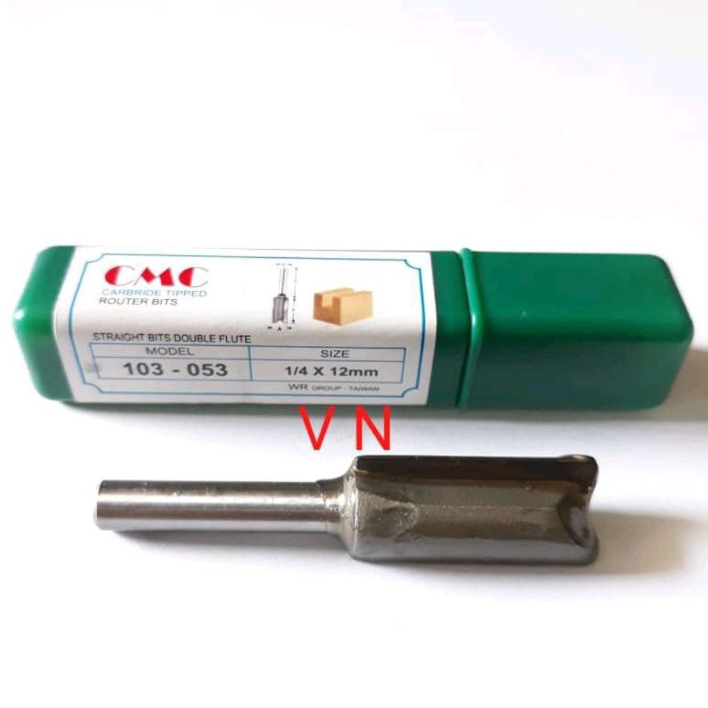 Jual Mata Router/Profil Lurus 12 mm/Straight Bit CMC | Shopee Indonesia