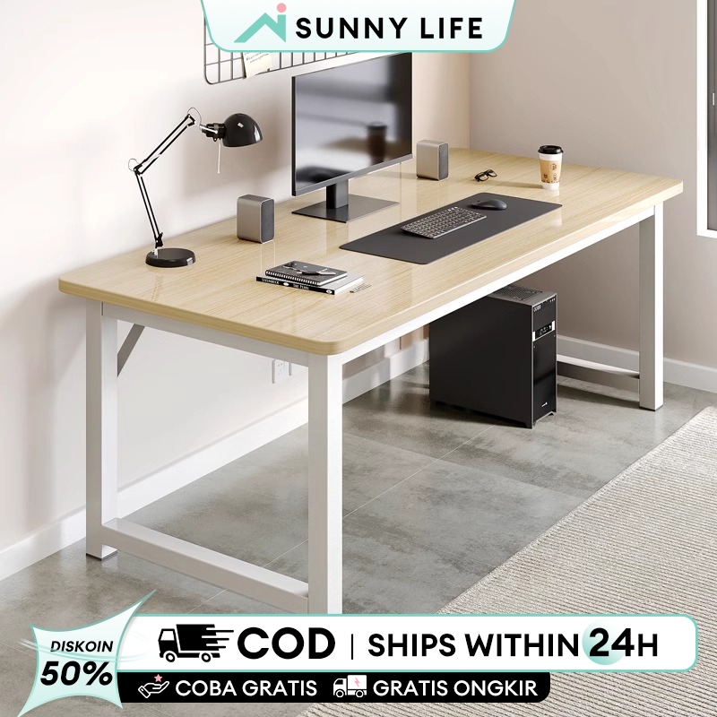 Jual Meja Belajar 140cm Meja Komputer Meja Kantor Meja Kamar Meja Rias ...