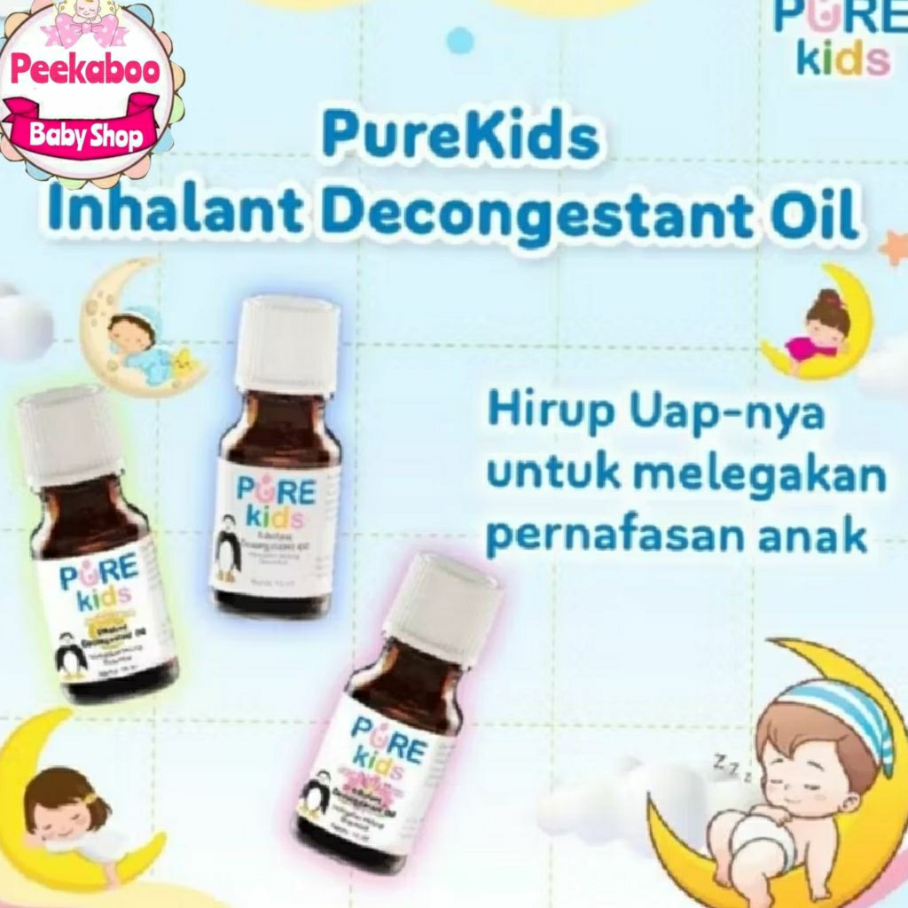 Jual PURE KIDS Inhalant Decongestant Oil 10ml | Membantu Mengatasi ...