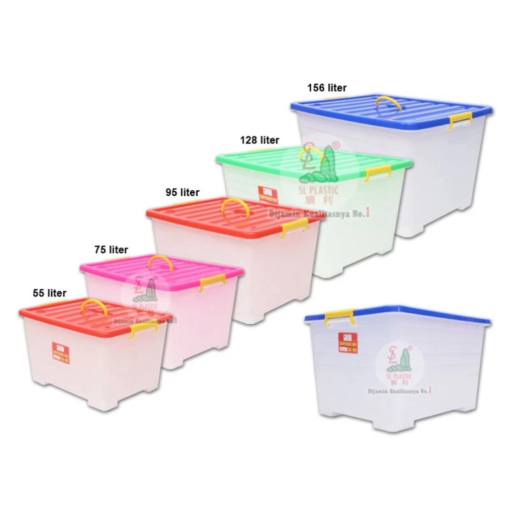 Jual [INSTANT] Container Box SL CB 55 L-CB 75 Liter Kualitas Terjamin ...