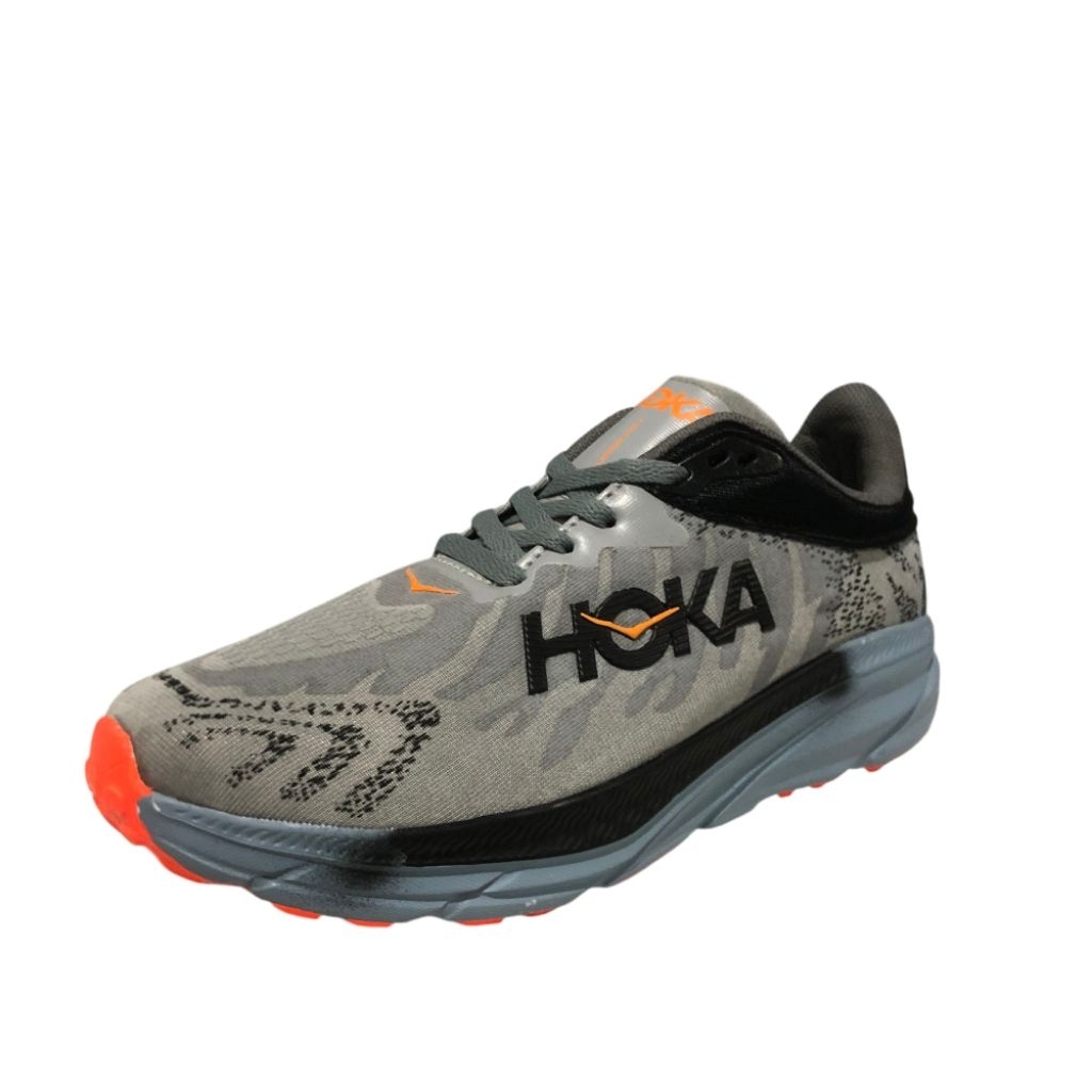 Jual Sepatu runing dan sepatu olahraga atau jogging ATR Grey Orange ...