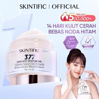 SKINTIFIC - Symwhite 377 Dark Spot Moisturizer Gel 30g | Penyamar Noda Hitam & Meratakan Warna Kulit Cream Pemutih Wajah Calming Whitening Pelembab Wajah Pemutih Facial Moisturizer Day Night Cream Skincare BPOM with Tranexamic Acid