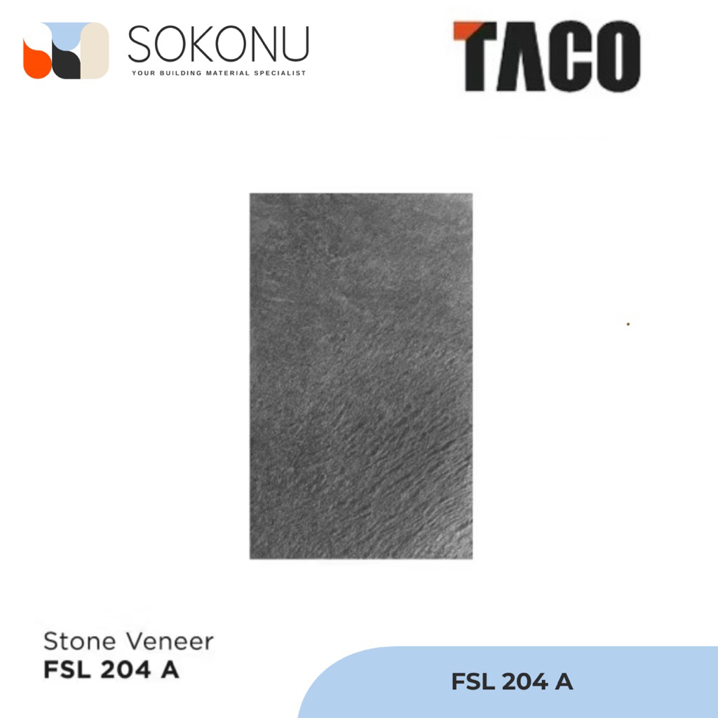 Jual TACO Fideco Wall Panel Stone Veneer Non Translucent Tebal 2mm ...