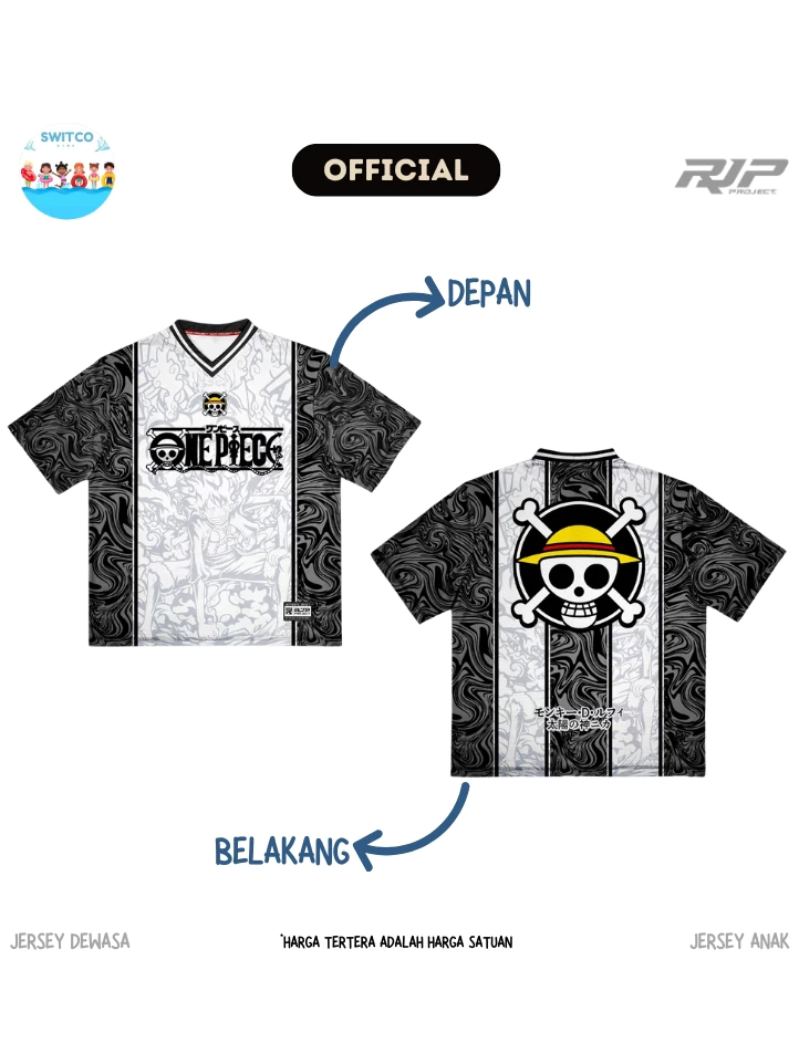 Jersey One Piece Anak