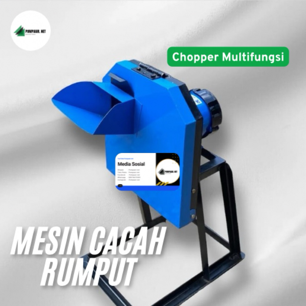 Jual Mesin Cacah Rumput Chopper Multifungsi 300 Watt | Shopee Indonesia