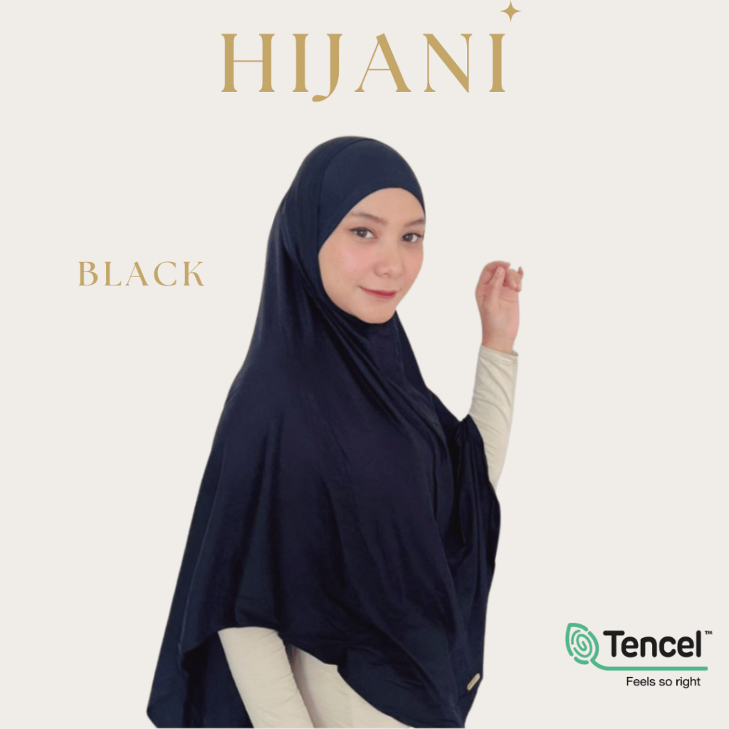 Hijani Khanza Bergo Hijab Instan Hijab Instan Bergo TENCEL™ Modal Eco Friendly