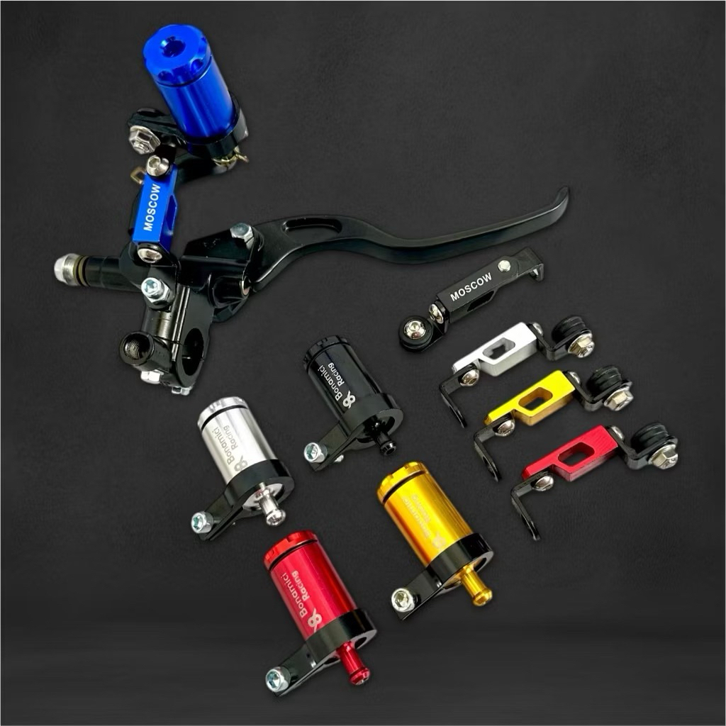 Jual MASTER REM KANAN + TABUNG MINYAK REM BONAMICI RACING INCLUDE ...