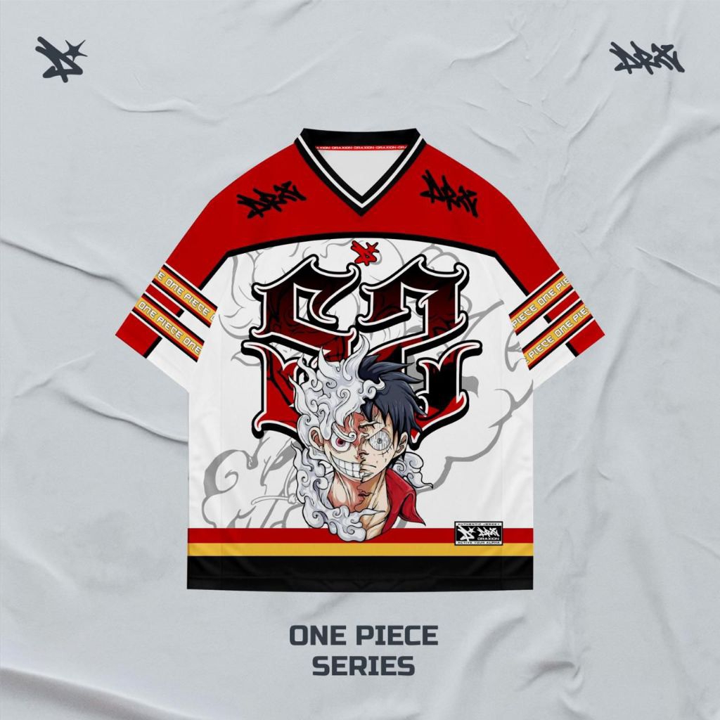 Jual draxion x rjp //jersey spesial onepiece dewasa streetwear number ...