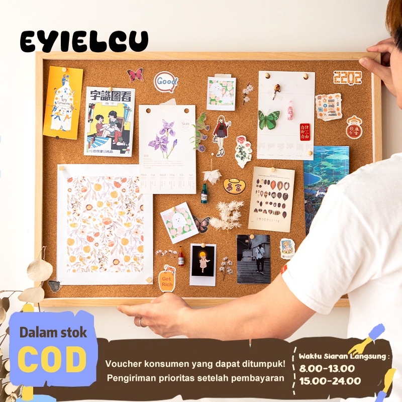Jual Eyre Papan Pengumuman / Pesan / Mading / Soft / Cork / Memo ...