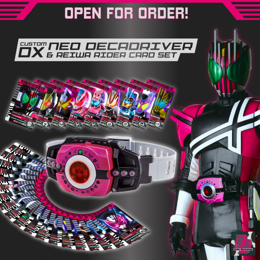 Jual DX Neo Decadriver Custom Chip & Reiwa Rider Card Set | Shopee ...