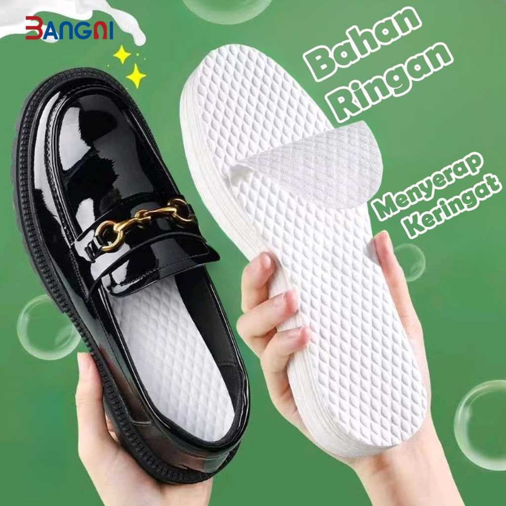 Jual BAANGNI Insole Sekali Pakai Isi 5 Pasang Sol Dalam Sepatu Unisex ...