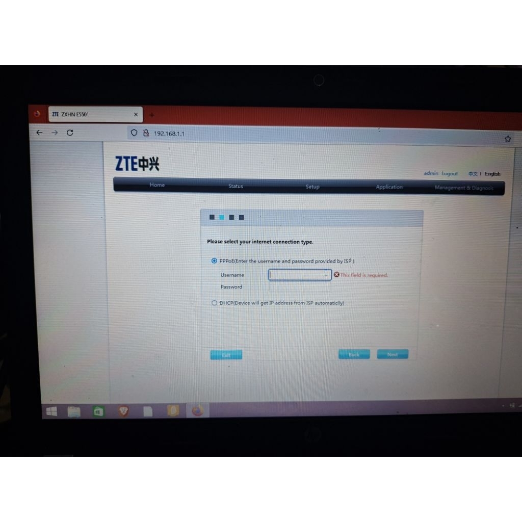 Jual Zte E5501 wireless router pppoe unit adaptor like new | Shopee ...