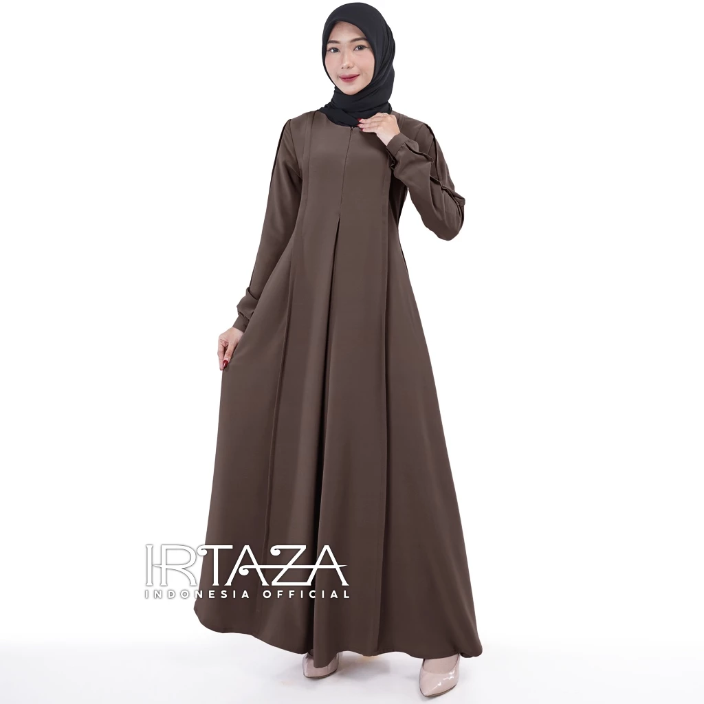 Gamis Abaya Polos Barbara Silk Elegan
