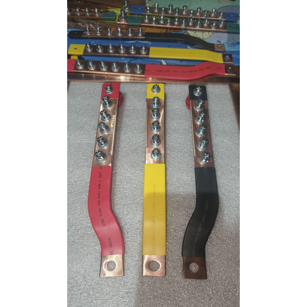Jual BUSBAR 3×25 RST PANJANG 25 CM UNTUK MCCB 200A | Shopee Indonesia