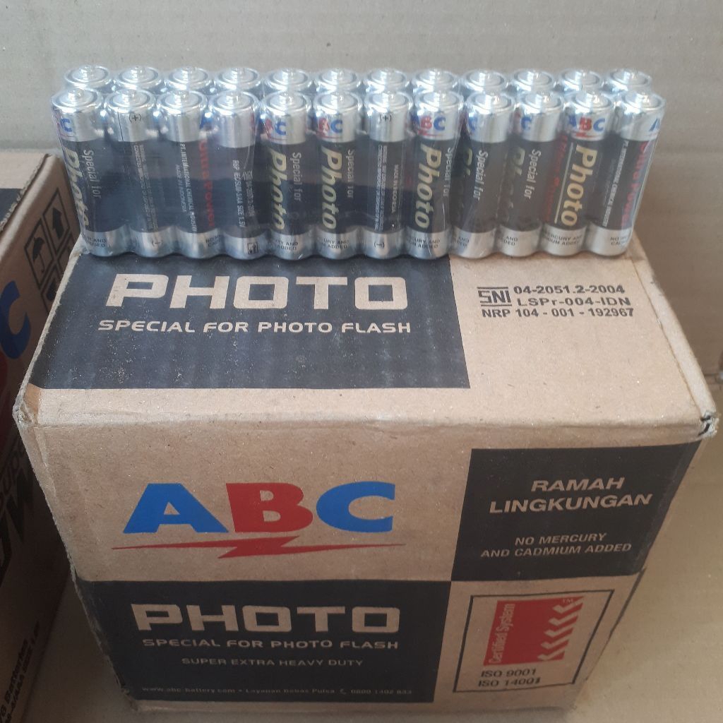 Jual Beaded Bloom Baterai Abc Photo R6/Aa Isi 24Pcs | Shopee Indonesia